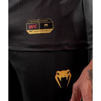 Venum UFC Authentic Fight Night Men Walkout Jersey Champion Black-Gold