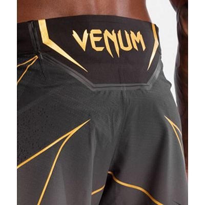 Venum UFC Authentic Fight Night Mens Gladiator Shorts Champion Black-Gold