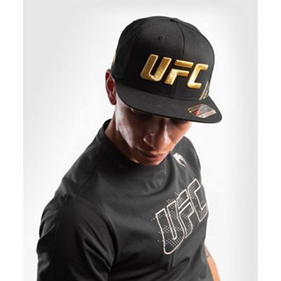 Venum UFC Authentic Fight Night Unisex Walkout Hat Noir-Or