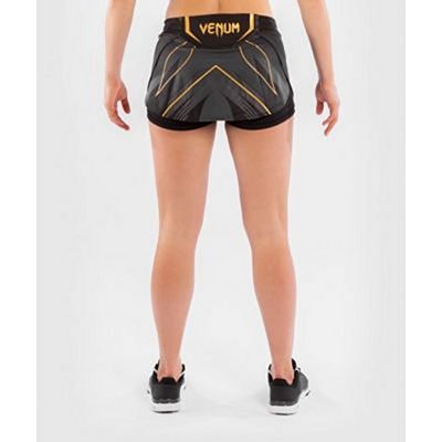 Venum UFC Authentic Fight Night Womens Short Schwarz-Gold