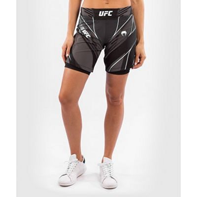 Venum UFC Authentic Fight Night Womens Shorts Long Fit Noir