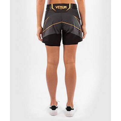 Venum UFC Authentic Fight Night Womens Shorts Long Fit Noir-Or