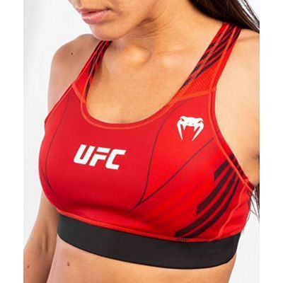 Venum UFC Authentic Fight Night Womens Sport Bra Vermelho