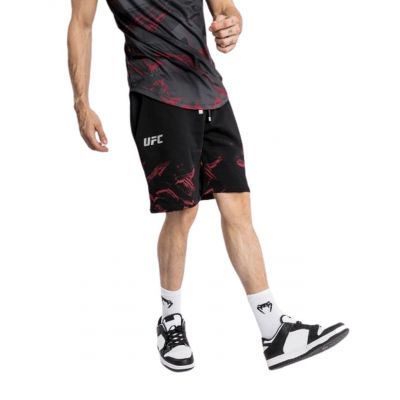 Venum UFC Authentic Fight Week 2.0 Cotton Short Noir-Rouge