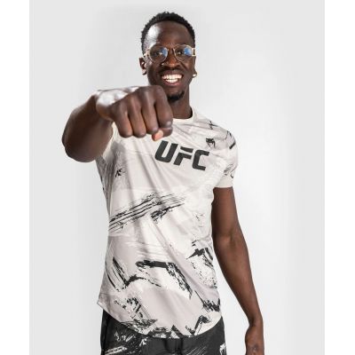 Venum UFC Authentic Fight Week 2.0 Men Performance Short Sleeve T-shirt Bianco