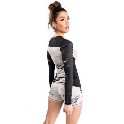 Venum UFC Authentic Fight Week 2.0 Rashguard - Long Sleeves For Women Blanc