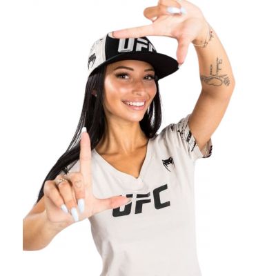 Venum UFC Authentic Fight Week 2.0 T-Shirt For Women Blanc