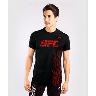 Venum UFC Authentic Fight Week Men Short Sleeve Tshirt Negro