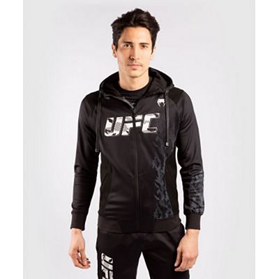 Venum UFC Authentic Fight Week Men Zip Hoodie Fekete