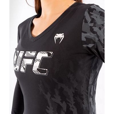 Venum UFC Authentic Fight Week Women Long Sleeve T-shirt Svart