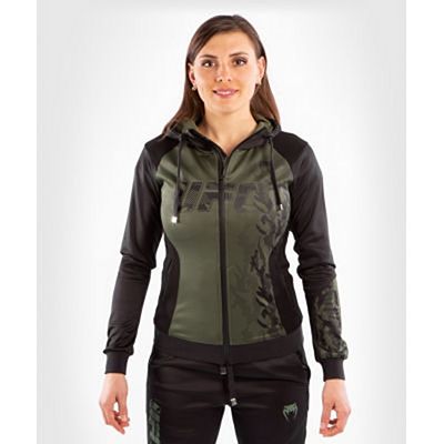 Venum UFC Authentic Fight Week Women Zip Hoodie Vert