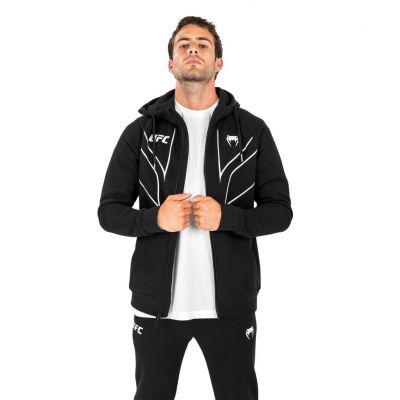 Venum UFC Fight Night 2.0 Replica Mens Full Zip Hoodie Noir