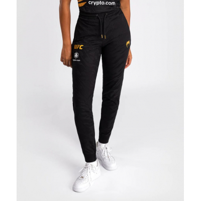 Venum UFC Fusion Authentic Fight Night Womens Walkout Pant Champion Negro