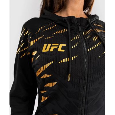 Venum UFC Fusion Fight Night Hoodie Ladies Champion Negro-Oro