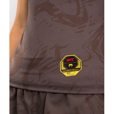 Venum UFC Fusion Fight Week Women’s Performance Short Sleeve Rashguard Marron