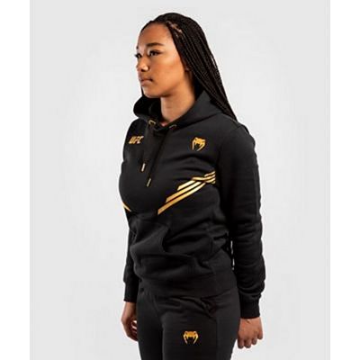 Venum UFC Replica Women Hoodie Schwarz-Gold