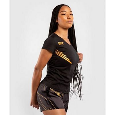 Venum UFC Replica Women Jersey Fekete-Arany