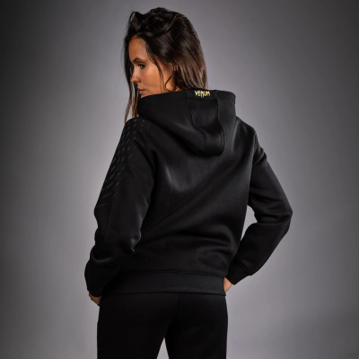 Venum UFC Zenith Women Replica Champion Zip Hoodie Schwarz-Gold
