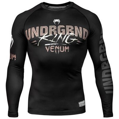 Venum Underground King LS Rashguard Preto