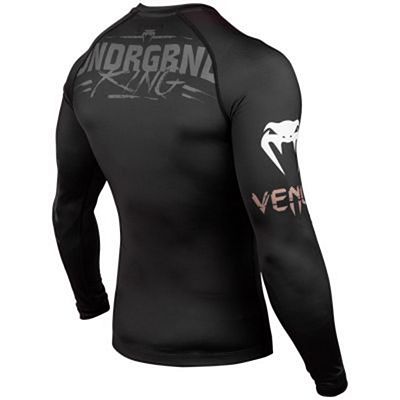 Venum Underground King LS Rashguard Schwarz