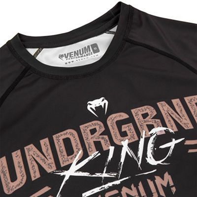 Venum Underground King LS Rashguard Preto