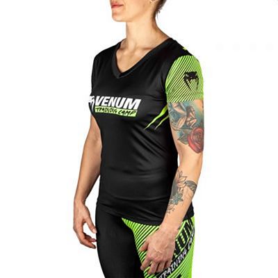 Venum Training Camp 2.0 Women T-shirt Noir-Jaune