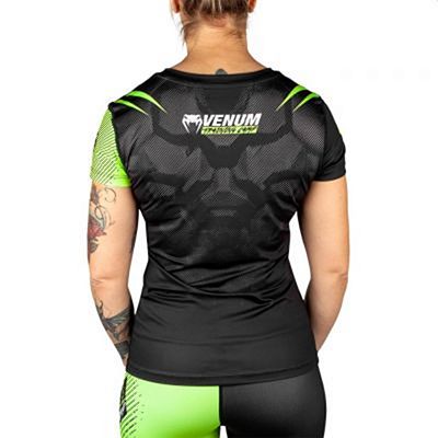 Venum Training Camp 2.0 Women T-shirt Preto-Amarelo