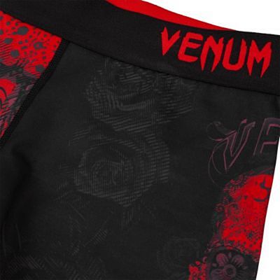 Venum Women Santa Muerte 3.0 Shorts Preto-Vermelho