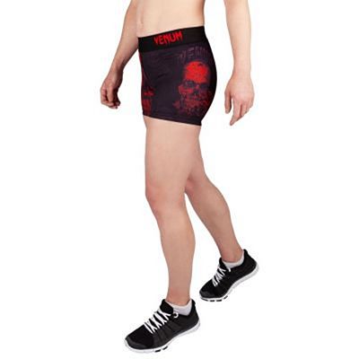 Venum Women Santa Muerte 3.0 Shorts Schwarz-Rot