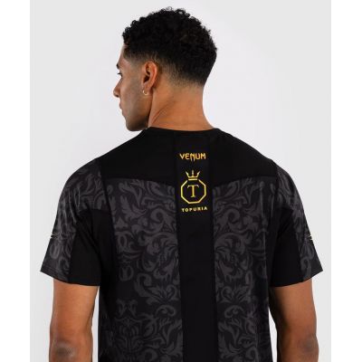 Venum X Ilia Topuria Unmatched Dry Tech Shirt Negro-Oro