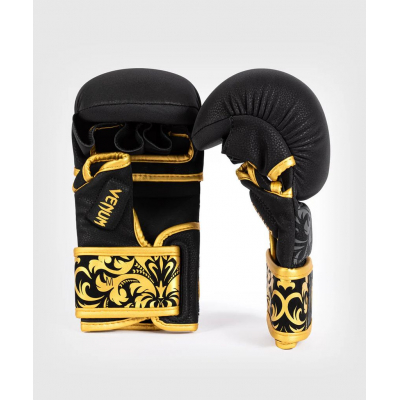 Venum X Ilia Topuria Unmatched MMA Sparring Gloves Preto-Dourado