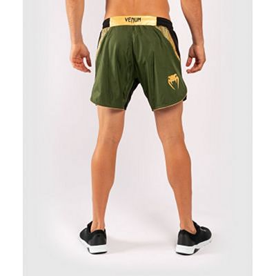 Venum X ONE FC Fightshorts Verde-Dourado