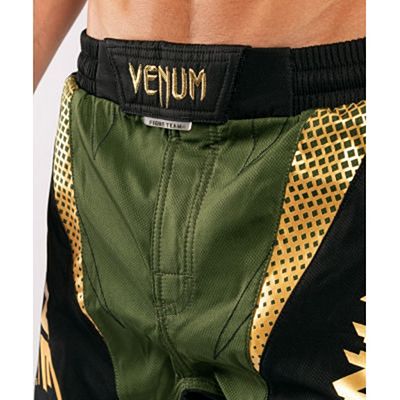 Venum X ONE FC Fightshorts Grön-Gold