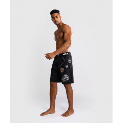 Venum X Tekken 8 Paul Phoenix Fight Shorts Black