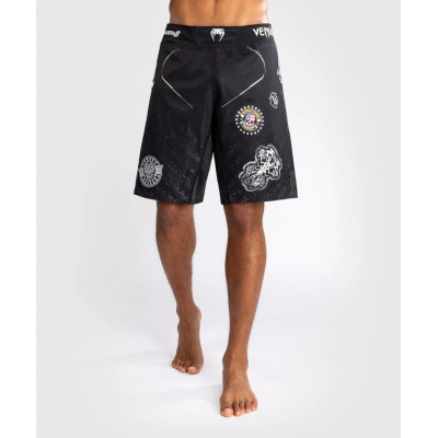 Venum X Tekken 8 Paul Phoenix Fight Shorts Black