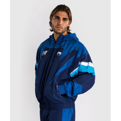 Venum X Top Rank Original Mens Hooded Tracksuit Jacket Azul Marino