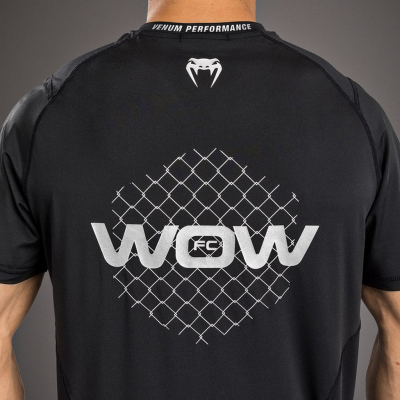 Venum X WOW FC Dry Tech Negro-Plata
