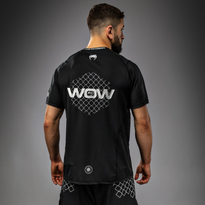Venum X WOW FC Dry Tech Negro-Plata