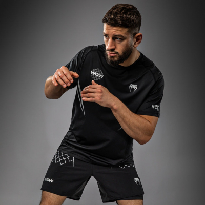 Venum X WOW FC Dry Tech Negro-Plata