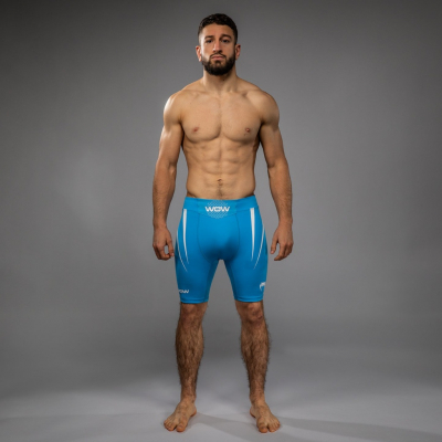 Venum X WOW FC Vale Tudo Shorts Celeste