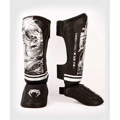 Venum YKZ21 Shinguards Noir-Noir