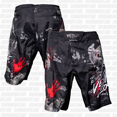 Venum Zombie Return Fight Shorts Black-Grey