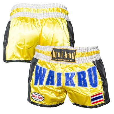Wai Kru BCS-02 Carbono Shorts Jaune
