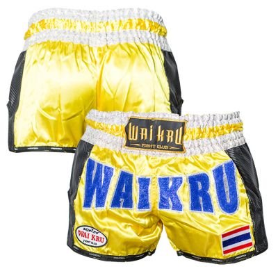 Wai Kru BCS-02 Carbono Shorts Gelb