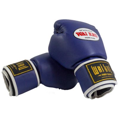 Wai Kru BGSP-04 PU Boxing Gloves Azul