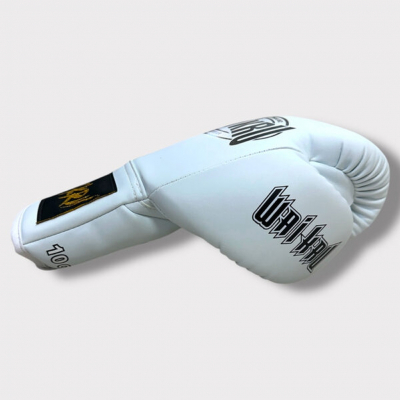 Wai Kru Laced Boxing Gloves BGLU-2 Weiß