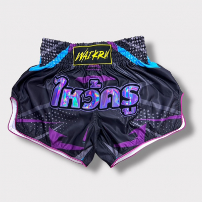 Wai Kru Muay Thai Shorts SUB-16 Lila-Ègszìnkèk