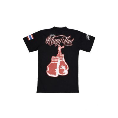 Wai Kru Thai Mongkol T-shirt Black