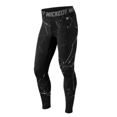 Wicked One Fight Spats Broken Black