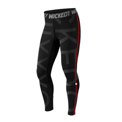 Wicked One Fight Spats Right Black